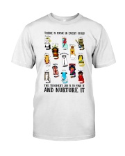 music teacher find it lqt lbs Classic T-Shirt front