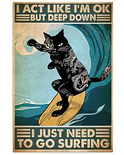 cgoc pos tattoo cat surfing pt phq-ntv 11x17 Poster front