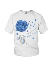 elephant-diabet-es-hope lqt pml Youth T-Shirt tile