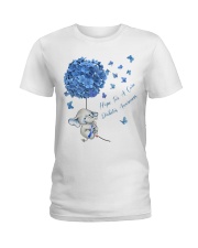 elephant-diabet-es-hope lqt pml Ladies T-Shirt tile