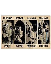 Photograph Strong Brave Humble PDN-nna 17x11 Poster front