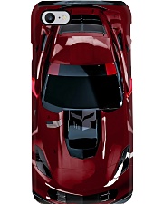 Car Chev C7 Corvet PDN Long Beach Red NNA Phone Case i-phone-8-case