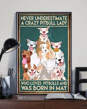Crazy Pitbull Lady May 11x17 Poster lifestyle-poster-2