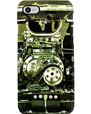 Hot Rod Engine PC Green 4 PDN Phone Case i-phone-8-case