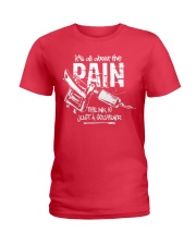Tattoo The Ink Is Just A Souvenir Ladies T-Shirt tile