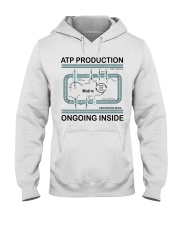 biology inside mitochondrion lqt pml Hooded Sweatshirt tile