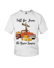 fall-for-jesus truck lqt lbs Youth T-Shirt tile
