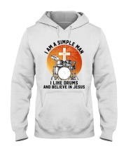 drums-jesus-man-simple-lqt-nna Hooded Sweatshirt tile