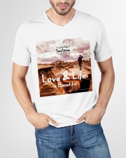 Love and life beautiful V-Neck T-Shirt garment-vneck-tshirt-front-lifestyle-01