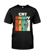 Retro Cat Daddy Classic T-Shirt front