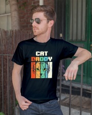 Retro Cat Daddy Classic T-Shirt lifestyle-mens-crewneck-front-2