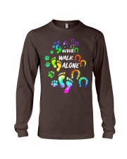 Never Walk Alone Tshirt Horse And Dog Long Sleeve Tee thumbnail