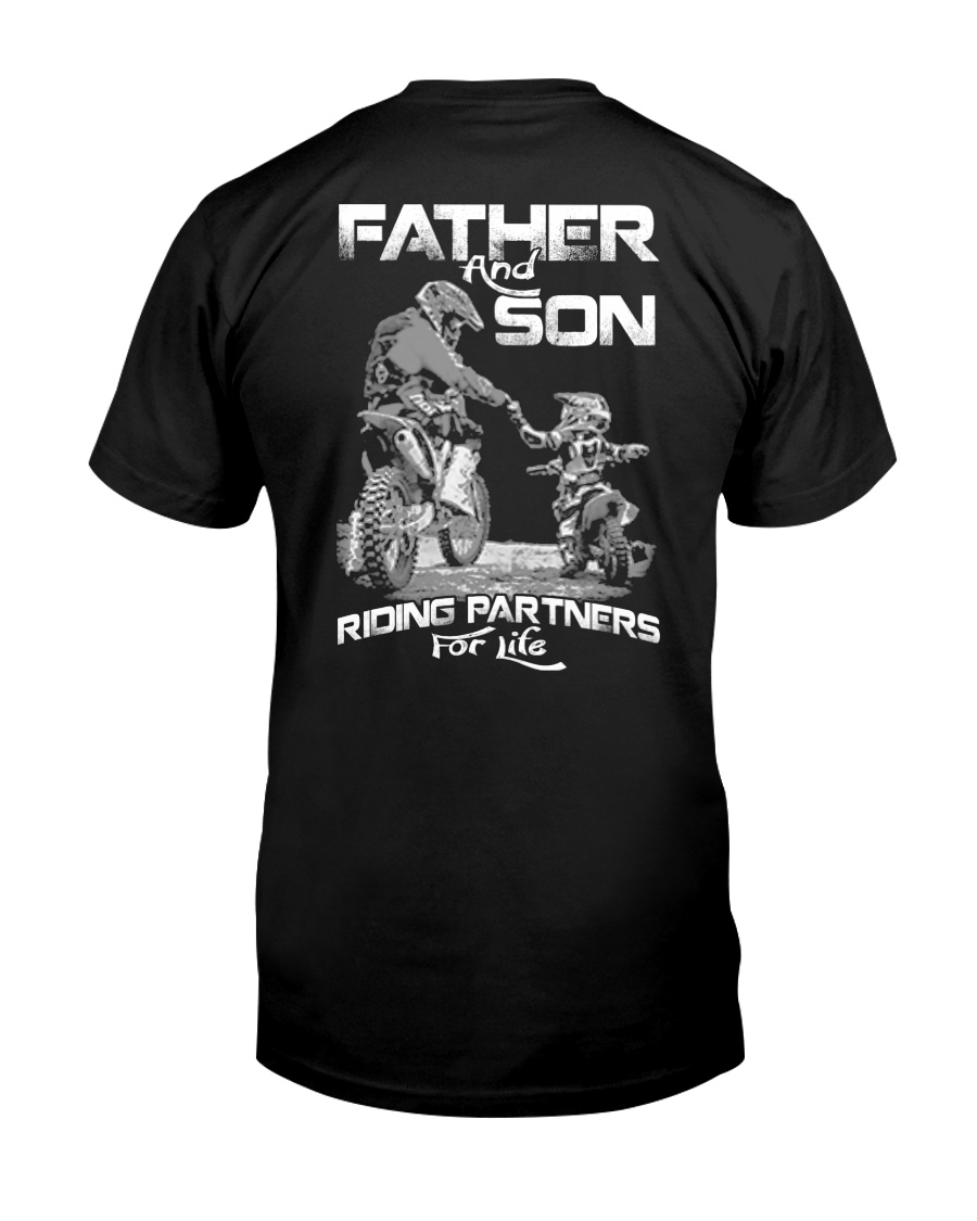 Father And Son - Riding Partners For Life Classic T-Shirt