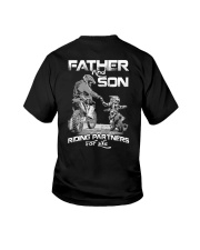 Father And Son - Riding Partners For Life Youth T-Shirt thumbnail