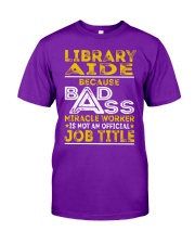 Library Aide - Miracle Worker Job Title Classic T-Shirt thumbnail