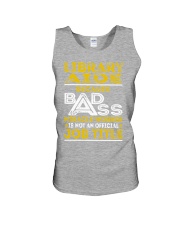 Library Aide - Miracle Worker Job Title Unisex Tank thumbnail
