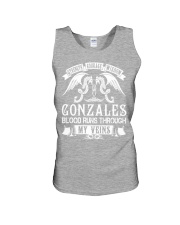 GONZALES - Veins Name Shirts Unisex Tank thumbnail