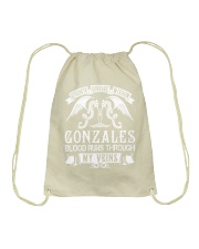 GONZALES - Veins Name Shirts Drawstring Bag thumbnail
