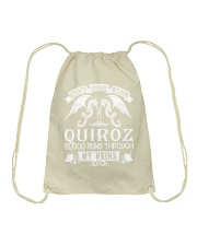 QUIROZ - Veins Name Shirts Drawstring Bag thumbnail