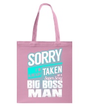 Big Boss Man - Job Title Tote Bag thumbnail