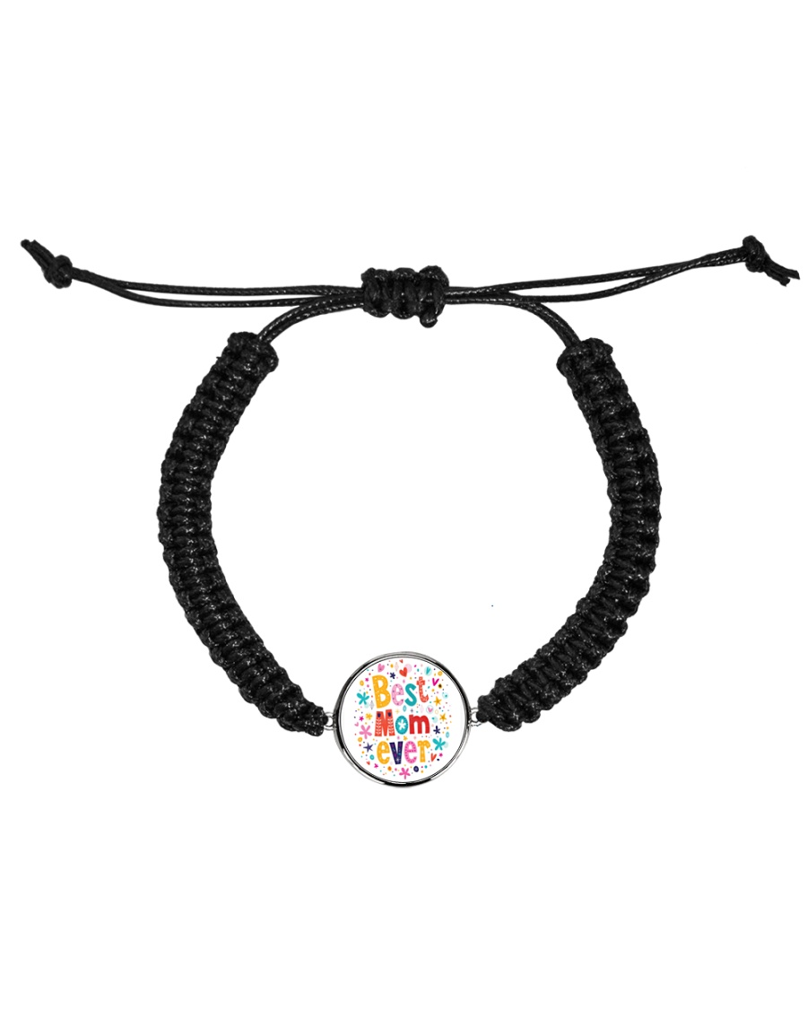 Mommy And Son Battery Charger Cord Circle Bracelet