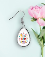 Mommy And Son Battery Charger Teardrop Earrings aos-earring-teardrop-front-lifestyle-8