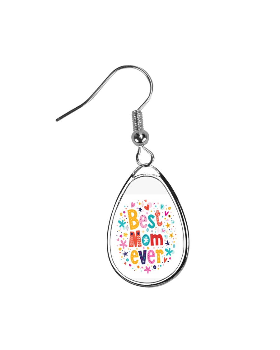 Mommy And Son Battery Charger Teardrop Earrings
