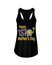 first Mother's Day Elephant 2018 Ladies Flowy Tank front