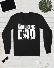 THE WALKING DAD Long Sleeve Tee lifestyle-unisex-longsleeve-front-6