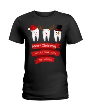 Merry CHRISTMAS Ladies T-Shirt thumbnail