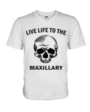 LIVE LIFE TO THE MAXILLARY V-Neck T-Shirt thumbnail