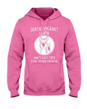 DENTAL HYGIENIST LLAMA Hooded Sweatshirt thumbnail