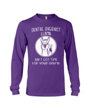 DENTAL HYGIENIST LLAMA Long Sleeve Tee thumbnail