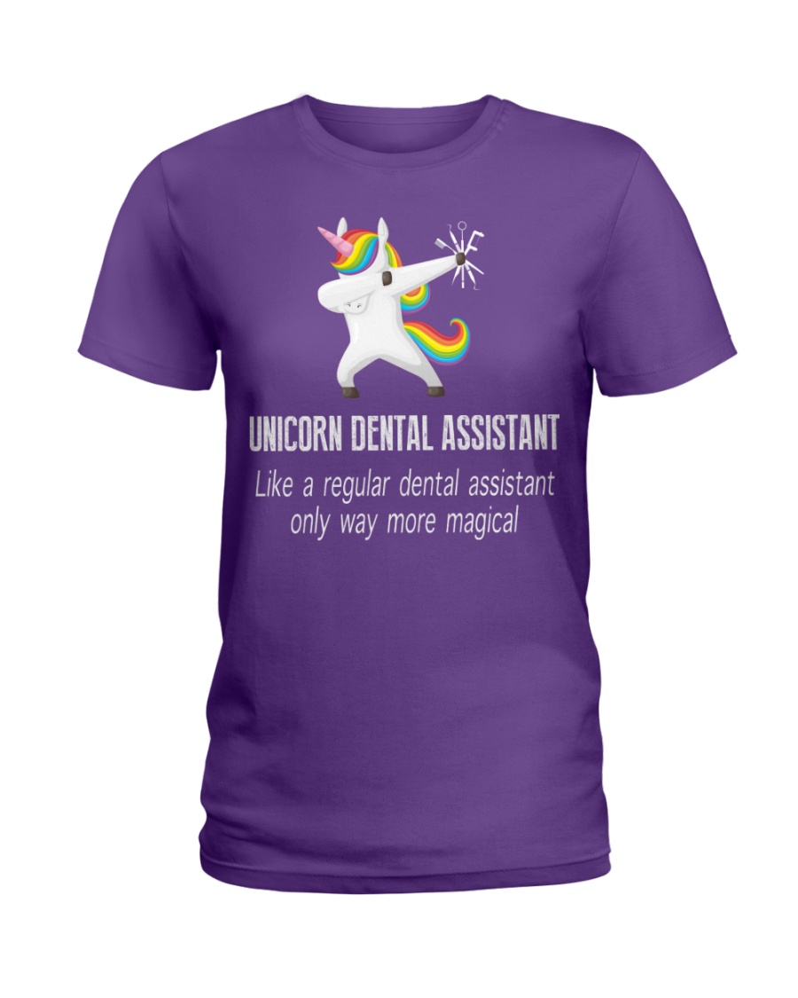 Unicorn Dental Assistants Ladies T-Shirt