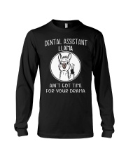 DENTAL ASSISTANT LLAMA Long Sleeve Tee thumbnail