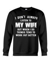 I Love My Wife Crewneck Sweatshirt thumbnail
