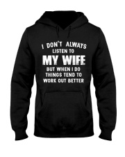 I Love My Wife Hooded Sweatshirt thumbnail