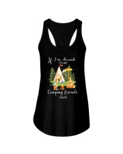 Camping Drunk Ladies Flowy Tank thumbnail