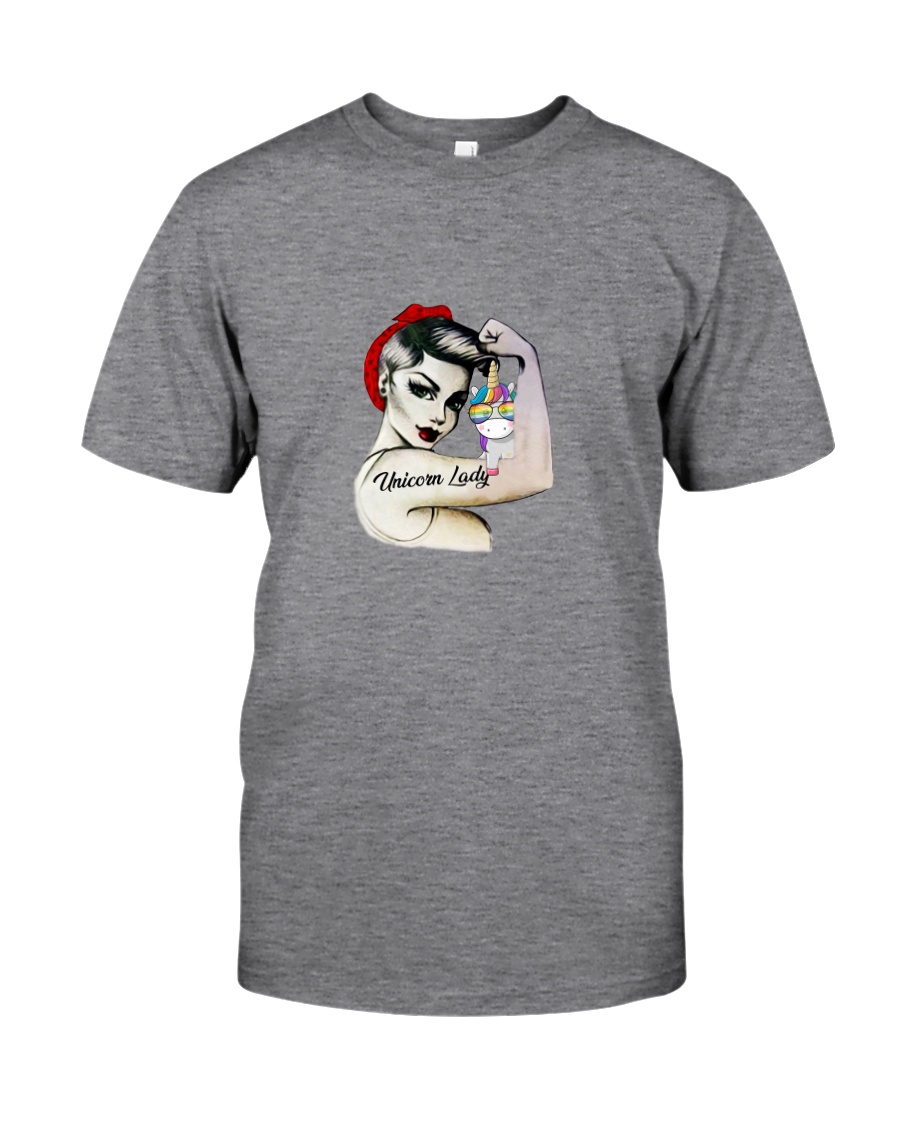 Unicorn Lady Classic T-Shirt