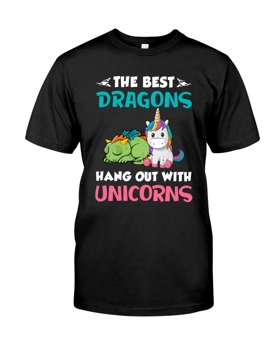Dragon And Unicorn Classic T-Shirt
