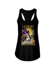 Australian Shepherd Let's get Halloweird Ladies Flowy Tank thumbnail