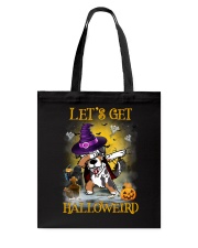 Australian Shepherd Let's get Halloweird Tote Bag thumbnail