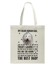 Komondor Dear Human Tote Bag thumbnail