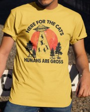 Here For Cats Classic T-Shirt apparel-classic-tshirt-lifestyle-28