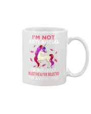 Unicorn Not Anti Social Mug thumbnail