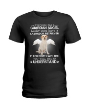 DOGS - LABRADOR RETRIEVER GUARDIAN ANGEL Ladies T-Shirt thumbnail