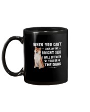 Shiba Inu Will Sit With You Mug back