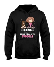 DOGS - POODLE - DOGA Hooded Sweatshirt thumbnail