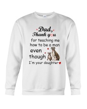 American Staffordshire Terrier Thank You Crewneck Sweatshirt thumbnail