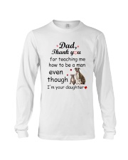 American Staffordshire Terrier Thank You Long Sleeve Tee thumbnail